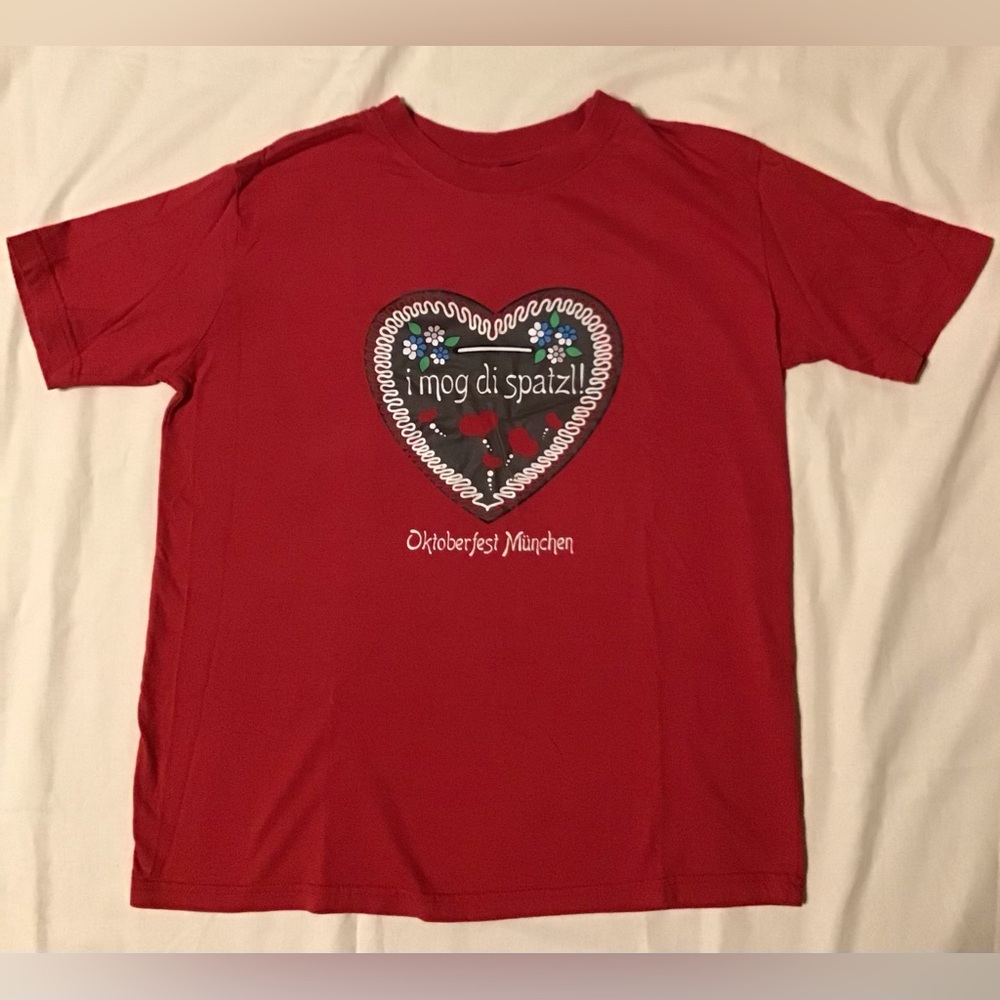 Red Oktoberfest München T-Shirt